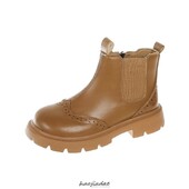 Tavaszi őszi, téli bokacsizmák, könnyű lányok platformcipői, barna fekete fiúk rövid csizmák, szuper hangulatos cipők 26-36 méretben