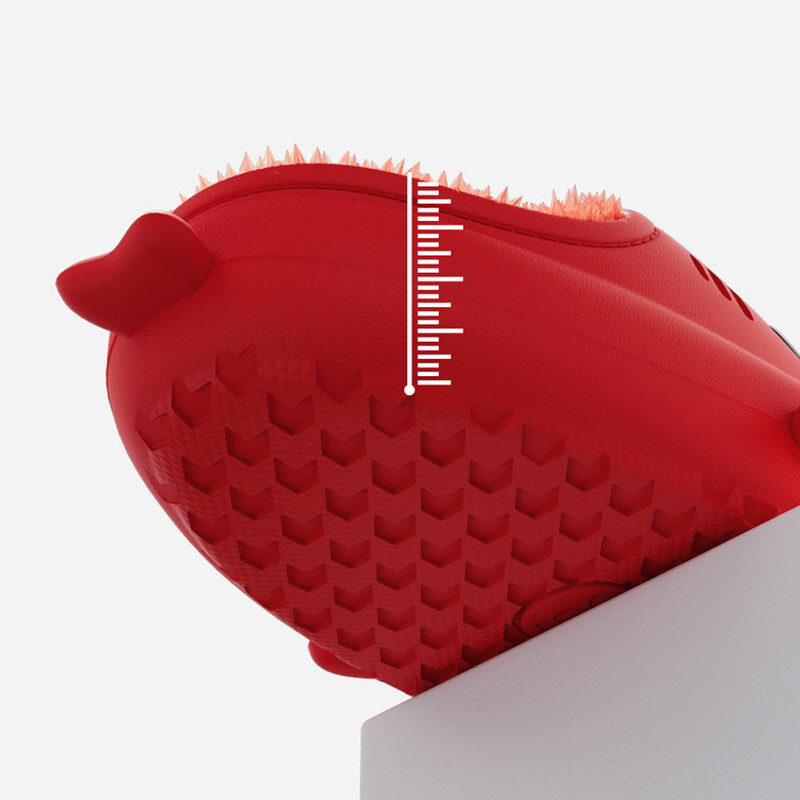 Litfun kažokādas plīša haizivju čības sievietēm vīriešiem ziema omulīgs kažokādas haizivju slaidi multfilmas pūkaini mājas apavi Platforma ūdensizturīgi haizivju slidkalniņi