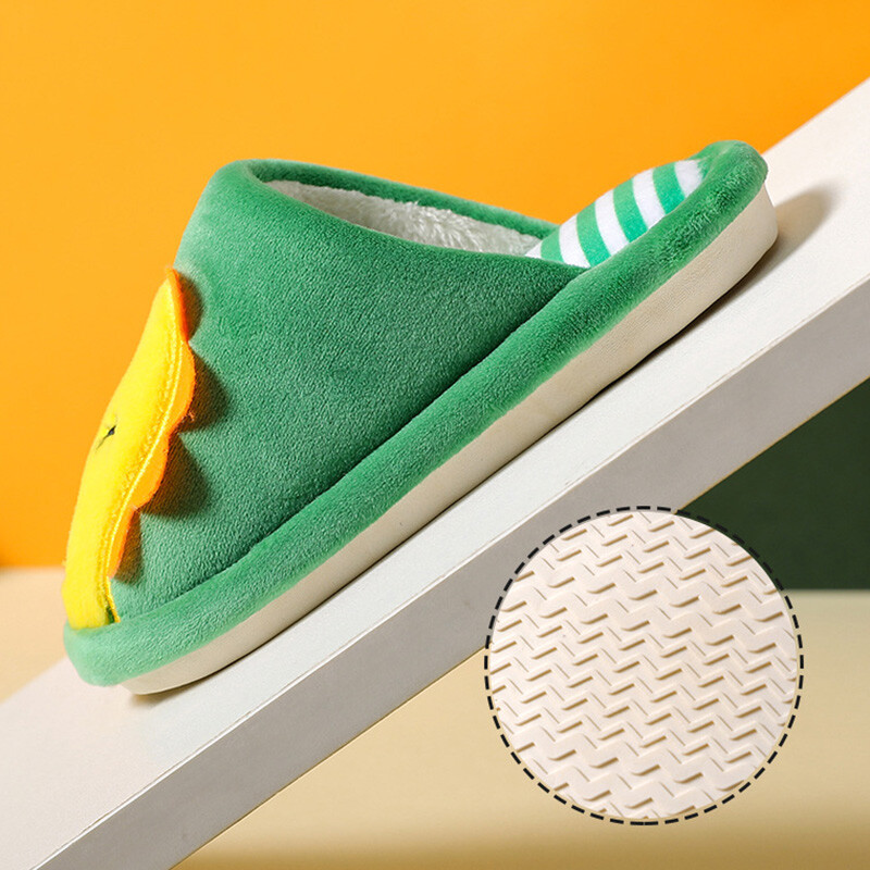 1-12T Talvine Sügis Libisemiskindlad Soojad Laste Sussid Avaleht Multifilm Dinosaurus Tüdrukute Kingad Pehme Tald Beebipoistele Hägused Slip-On Sussid