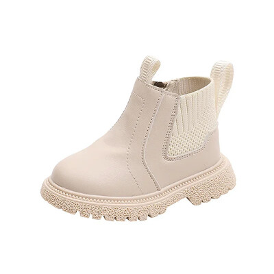 Pavasario rudeniniai vaikiški trumpi batai, labai gražūs mergaičių batai berniukams PU odiniai batai vaikams Madingi batai mažyliams vaikiški batai G11143