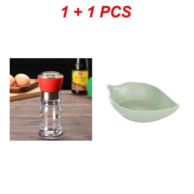 Manuāla sāls piparu dzirnaviņas Garšvielu pudele Garšvielu malšanas trauki Regulējami dzirnavu kratītāji Virtuves sīkrīki