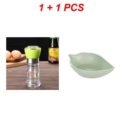 Manuāla sāls piparu dzirnaviņas Garšvielu pudele Garšvielu malšanas trauki Regulējami dzirnavu kratītāji Virtuves sīkrīki