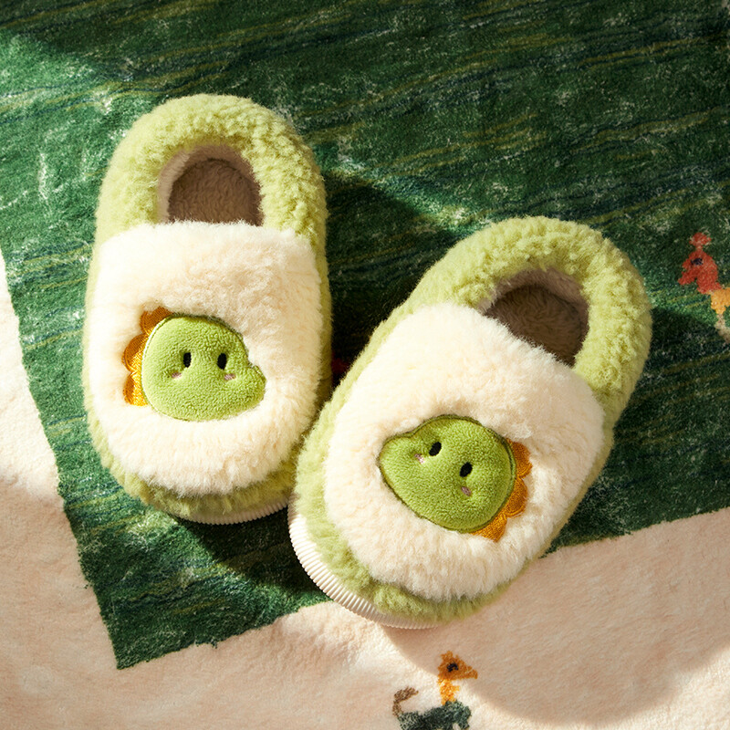 Dzīvespriecīgās Mario Winter bērnu mājas kokvilnas čības multeņu dzīvnieciņi ērtas siltas čības