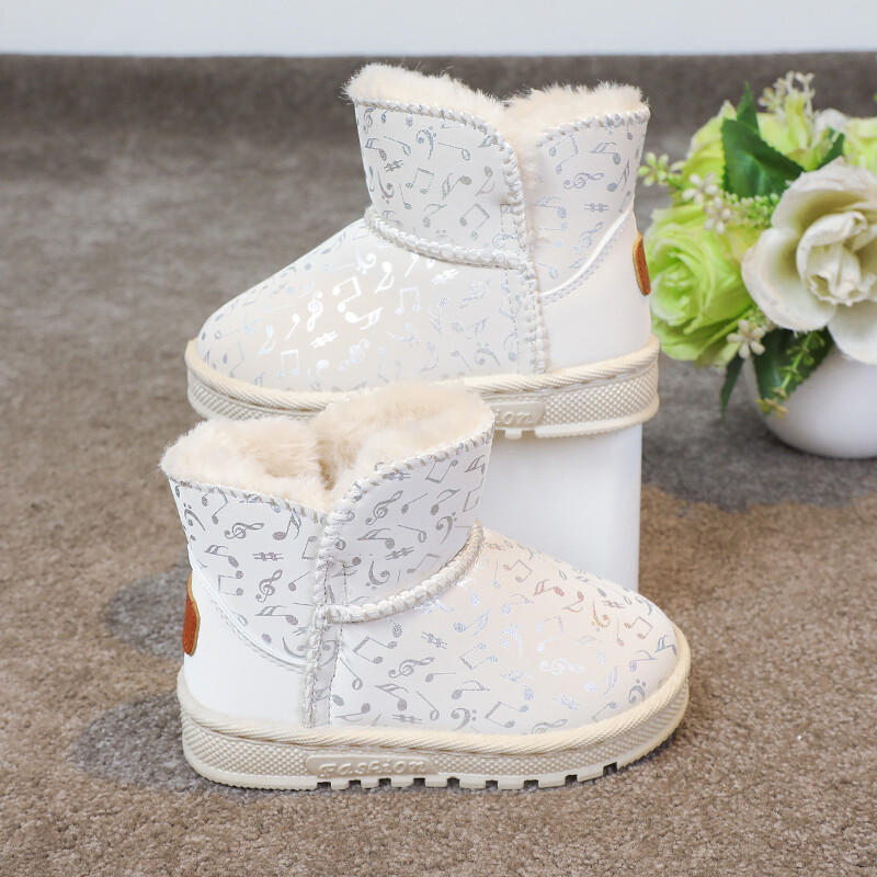 ziemas bērnu zābaki sniega zābaki jauki modes skolas apģērbi zēniem un meitenēm