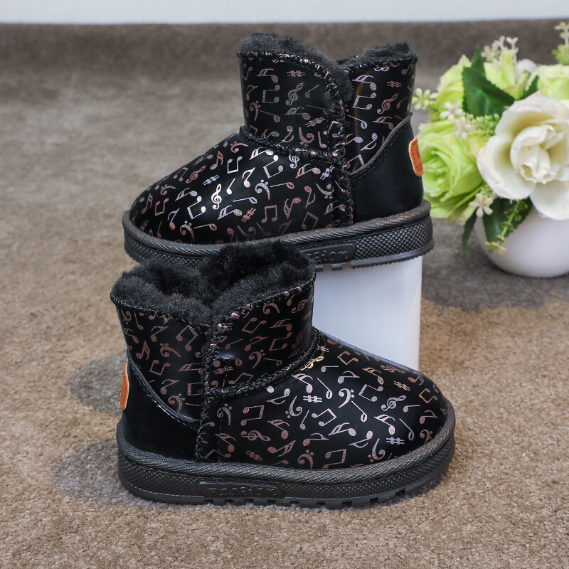 ziemas bērnu zābaki sniega zābaki jauki modes skolas apģērbi zēniem un meitenēm