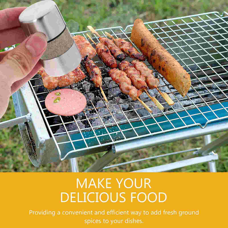 Piparu trauks Abrader Kafijas pupiņu dzirnaviņas Garšvielu pudeles Lieljaudas