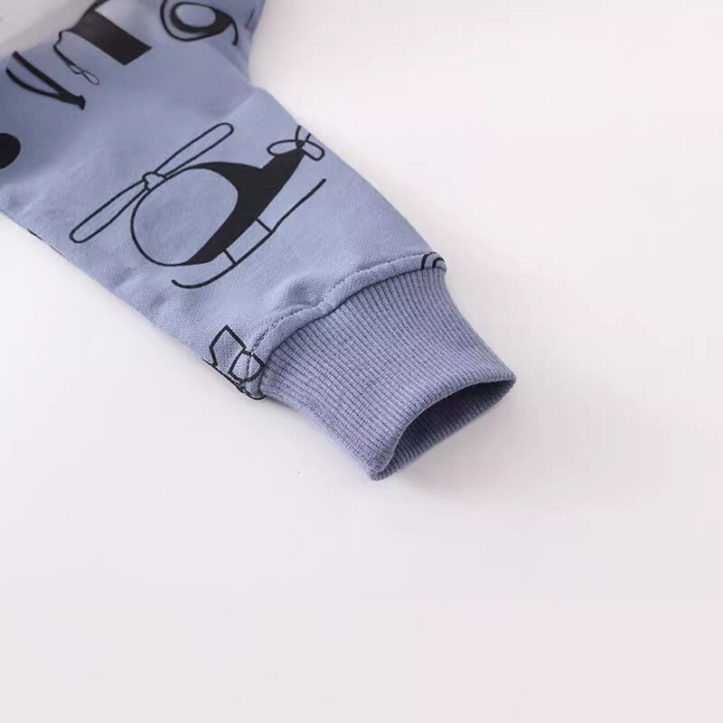 Little Maven Viršutiniai drabužiai Vaikiški Drabužiai Vaikiški Drabužiai Ruduo Nauji Vaikiški berniukai 2024 m. pavasario animaciniai filmai Transporto priemonės Kūdikiams Megztiniai Megztiniai Megztiniai megztiniai