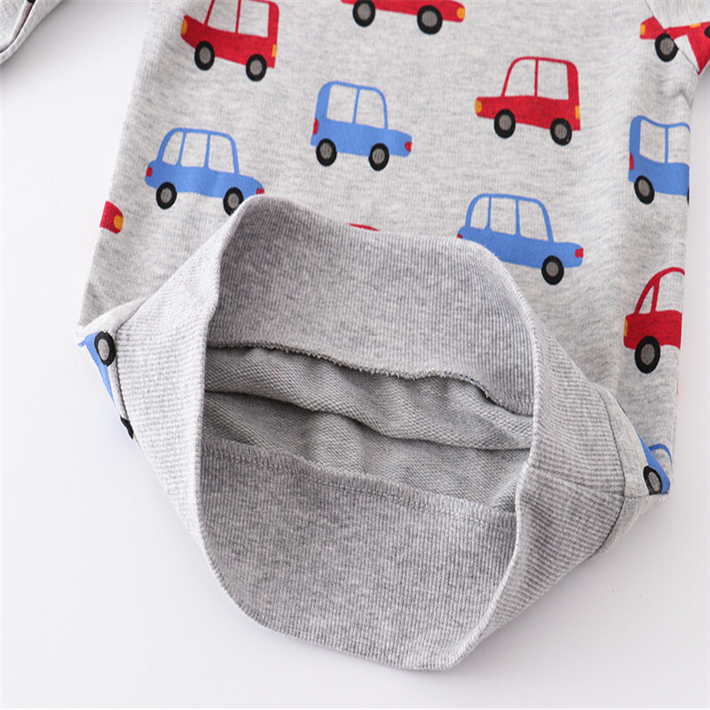 Šokinėjant metrai Naujienos Rudens pavasario Tigers Print Kūdikių megztiniai ilgomis rankovėmis Vaikiški drabužiai Gyvūnai Vaikiški sportiniai marškinėliai