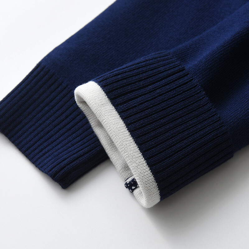 Naujas rudens žiemos megztinis berniukų trikotažas Dinozaurų dvisluoksnis terminis megztinis pagrindo sluoksnis