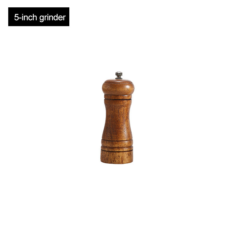 Izmēri Manuālas Sāls piparu koka dzirnaviņas Spēcīgas ar regulējamu keramikas dzirnaviņas Spice Pepper Sāls kratītājs virtuves gatavošanas rīkiem