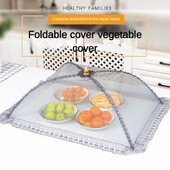 Sulankstomi maisto užvalkalai Valgomojo stalo tinklinis dangtelis Namų apsauga nuo uodų palapinė Skėtis pikniko tinklas Virtuvės priedai įrankis