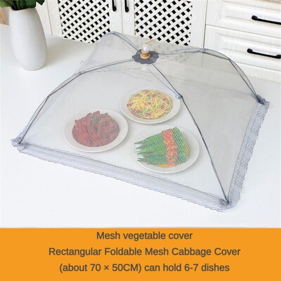 Sulankstomi maisto užvalkalai Valgomojo stalo tinklinis dangtelis Namų apsauga nuo uodų palapinė Skėtis pikniko tinklas Virtuvės priedai įrankis