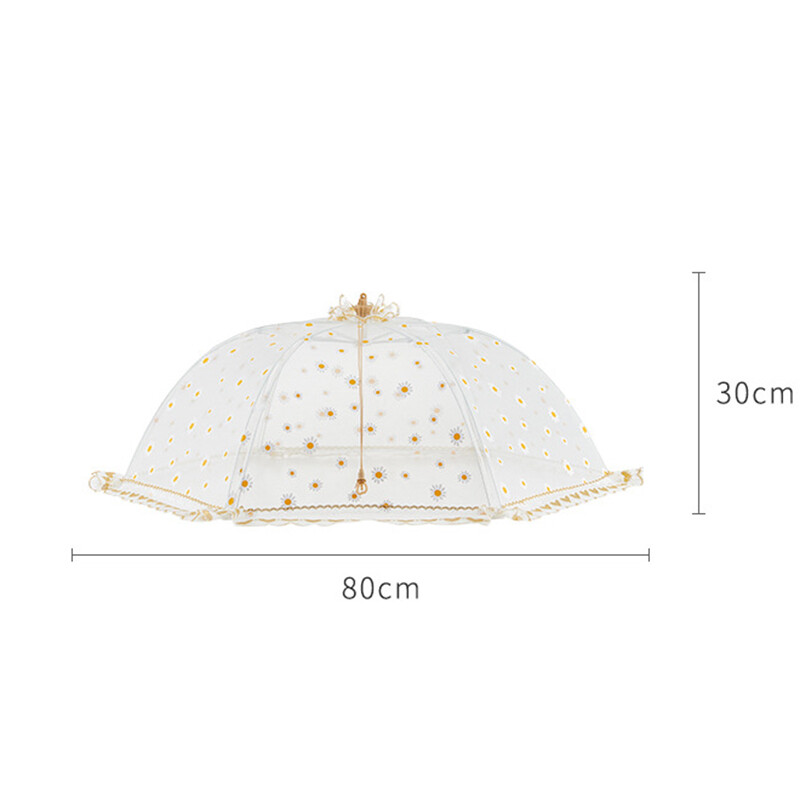 Kokkupandav suur toiduvõrgust kate, sääsevastane toidukate