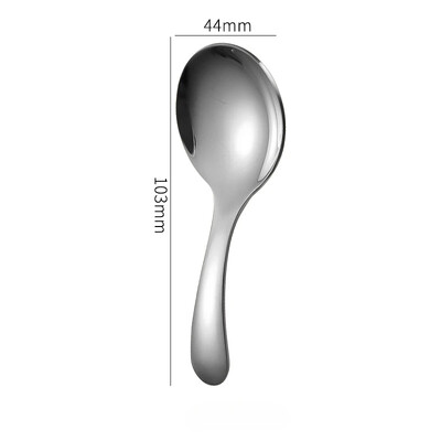 Mini set portabil de furculiță cu lingură din oțel inoxidabil pentru depozitare Desert Fructe Instrument pentru muncă, școală, veselă cu mâner scurt, potrivit pentru copii