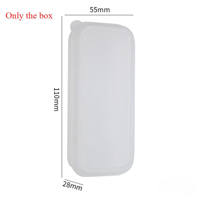 Mini set portabil de furculiță cu lingură din oțel inoxidabil pentru depozitare Desert Fructe Instrument pentru muncă, școală, veselă cu mâner scurt, potrivit pentru copii