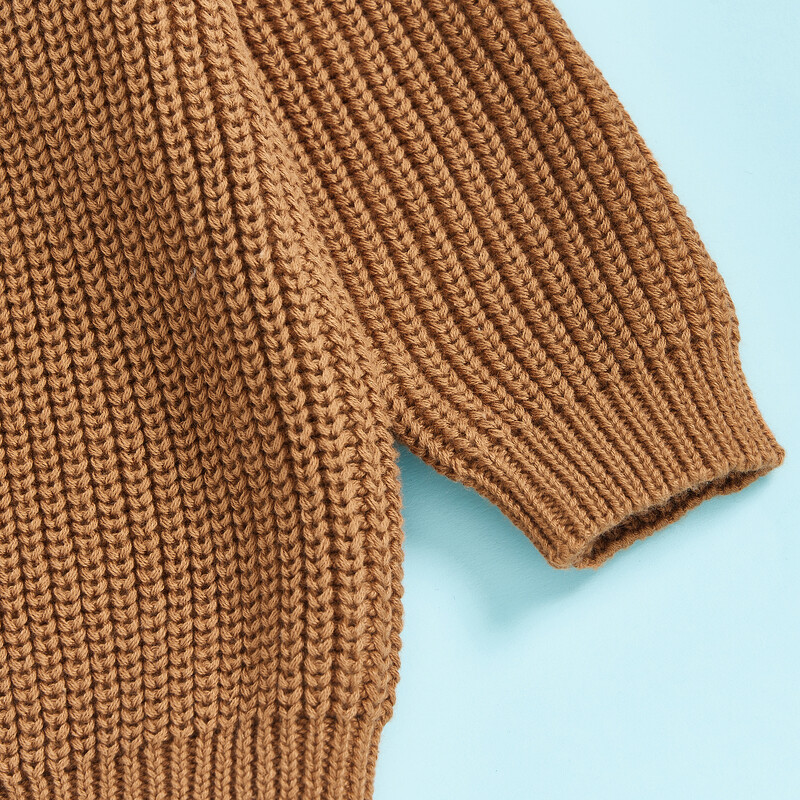 MISOWMNJOY Crăciun fete băieți pulover drăguț reni bebeluși tricotat îmbrăcăminte cu mânecă lungă tricotaje groase Pulover pentru copii mici