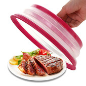 „Leeseph“ sulankstomas maisto dangtelis, apvalus daugiafunkcis sulankstomas mikrobangų krosnelės purslų nepralaidus kvėpuojantis dangtelis, virtuvės prietaisas maistui