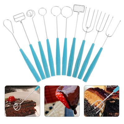 Kahvlid Decor Kastmiskahvlid Tööriistad Šokolaad Šokolaadi valmistamise Tööriistade Tööriistade Komplekt Šokolaadikahvlite Komplekt