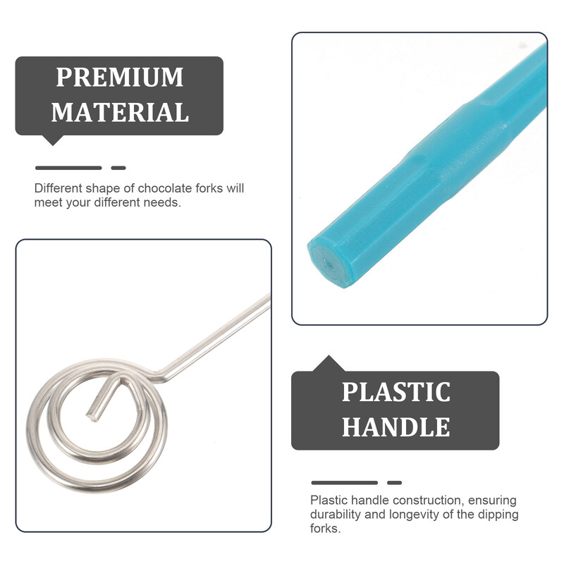 Kahvlid Decor Kastmiskahvlid Tööriistad Šokolaad Šokolaadi valmistamise Tööriistade Tööriistade Komplekt Šokolaadikahvlite Komplekt