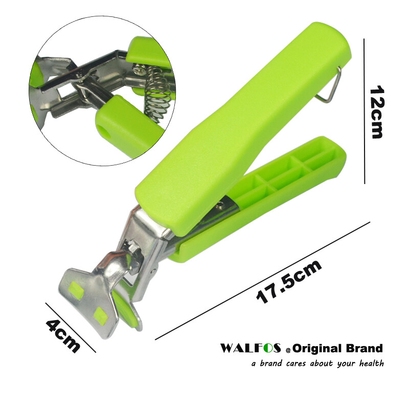 „Walfos Kitchen“ nerūdijančio plieno išskirtinis dubenėlio puodo griebtuvo spaustukas karšto indo lėkštės dubens segtukas retriverio žnyplės