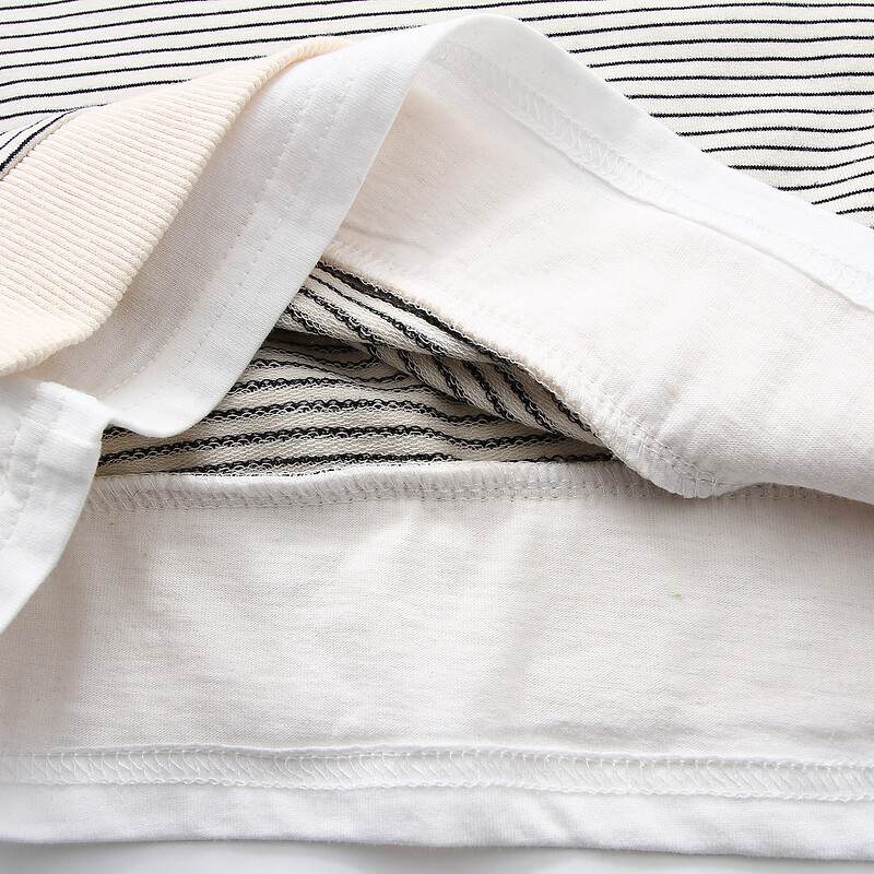 2024 Άνοιξη Φθινόπωρο 2 3 4 6 8 9 10 χρονών Παιδιά μακρυμάνικο ριγέ στάμπα πουλόβερ Παιδική μπλούζα για αγοράκι Βασική φούτερ