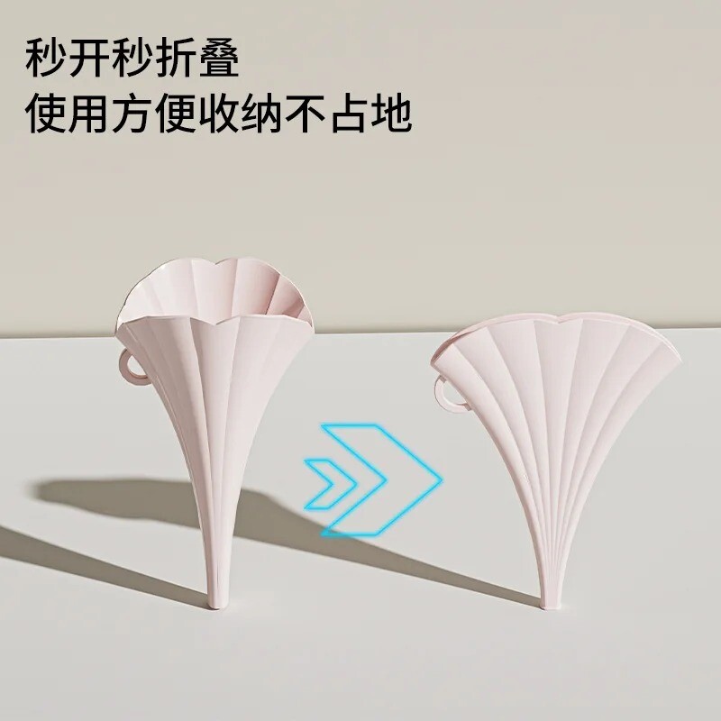 Multifunktsionaalne kokkupandav lehter Creative Mini Home Kitchen Veini valamise vedeliku väljastus väikese läbimõõduga õlilehter koos toega