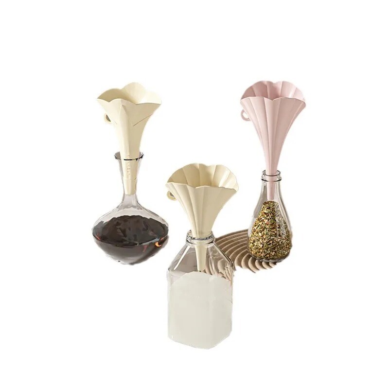 Multifunktsionaalne kokkupandav lehter Creative Mini Home Kitchen Veini valamise vedeliku väljastus väikese läbimõõduga õlilehter koos toega