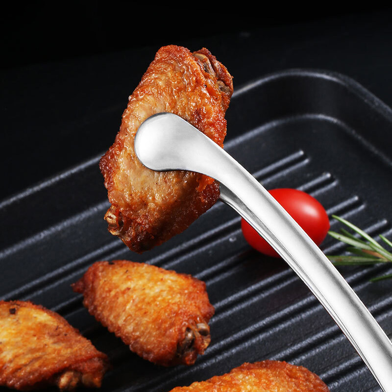 304 Hvataljke za roštilj od nehrđajućeg čelika Korejske hvataljke za roštilj Kuhinjske pincete Metalne hvataljke za roštilj meso i hranu Stejkovi Kuhinjski pribor