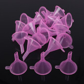 20PCS Small Plastic Funnel Set for Perfume Diffuser Bottle Mini Liquid Oil Funnel Mini Packaging Funnel Funnel Perfume Funnel