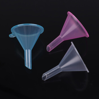 20PCS Small Plastic Funnel Set for Perfume Diffuser Bottle Mini Liquid Oil Funnel Mini Packaging Funnel Funnel Perfume Funnel