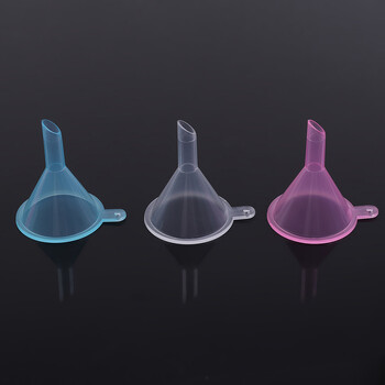 20PCS Small Plastic Funnel Set for Perfume Diffuser Bottle Mini Liquid Oil Funnel Mini Packaging Funnel Funnel Perfume Funnel