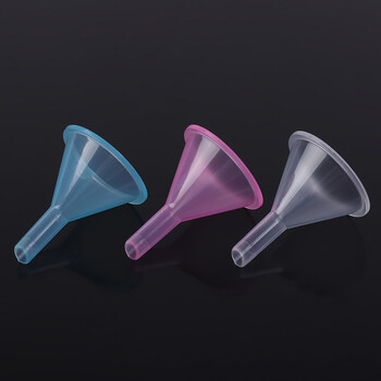 20PCS Small Plastic Funnel Set for Perfume Diffuser Bottle Mini Liquid Oil Funnel Mini Packaging Funnel Funnel Perfume Funnel