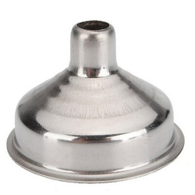 Rozsdamentes acél kis szájtölcsér bár boros lombik mini tölcsér csípő lombik keskeny szájú palackok töltéséhez Kancsó tölcsér Konyhai eszköz