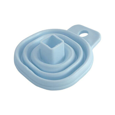 1τμχ Πτυσσόμενο φορητό χωνί σιλικόνης Εργαλεία κουζίνας Αξεσουάρ κουζίνας Πτυσσόμενο χωνί χοάνη διανομής υγρών οικιακής χρήσης