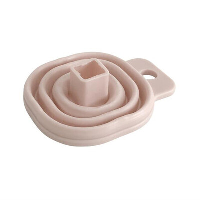 1τμχ Πτυσσόμενο φορητό χωνί σιλικόνης Εργαλεία κουζίνας Αξεσουάρ κουζίνας Πτυσσόμενο χωνί χοάνη διανομής υγρών οικιακής χρήσης