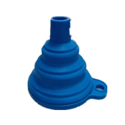 1τμχ Πτυσσόμενο φορητό χωνί σιλικόνης Εργαλεία κουζίνας Αξεσουάρ κουζίνας Πτυσσόμενο χωνί χοάνη διανομής υγρών οικιακής χρήσης