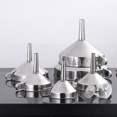 Χωνί από ανοξείδωτο χάλυβα Pour Oil Wine Liquid Hopper Kitchen Home 10/12/14cm Εργαλεία & Gadgets Ανθεκτικά