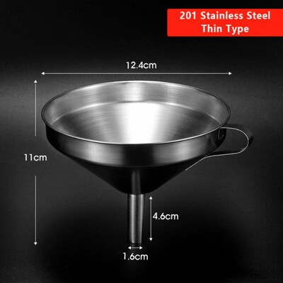 Χωνιά κουζίνας 4 σε 1 για γέμισμα μπουκαλιών Χωνιά κουζίνας με αποσπώμενο φίλτρο φίλτρου πλαστικό λάδι χωνί κουζίνας