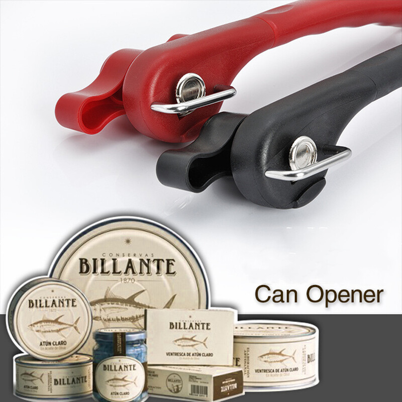 Profesionalūs skardinių atidarytuvai virtuvės įrankiai Saugus Lengvas naudojimas Pasukami šoniniai rankiniai atidarytuvai, skirti skardinių dangčiams namų nerūdijančio plieno skardinių peiliui
