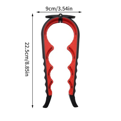 Ανοιχτήρι πολλαπλών λειτουργιών τεσσάρων σε ένα μπουκαλιών αναψυκτικών Ανοιχτήρι καπάκι τεσσάρων θέσεων Ανοιχτήρι αντιολισθητικό καπάκι