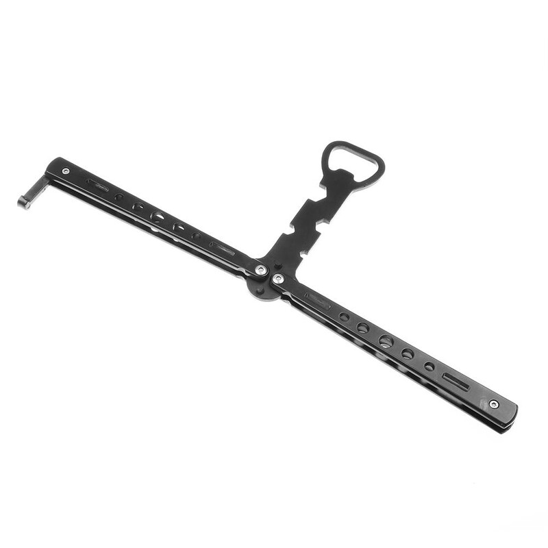 Sulankstomas nerūdijančio plieno alaus butelių atidarytuvas „Butterfly Trainer“ įrankiai