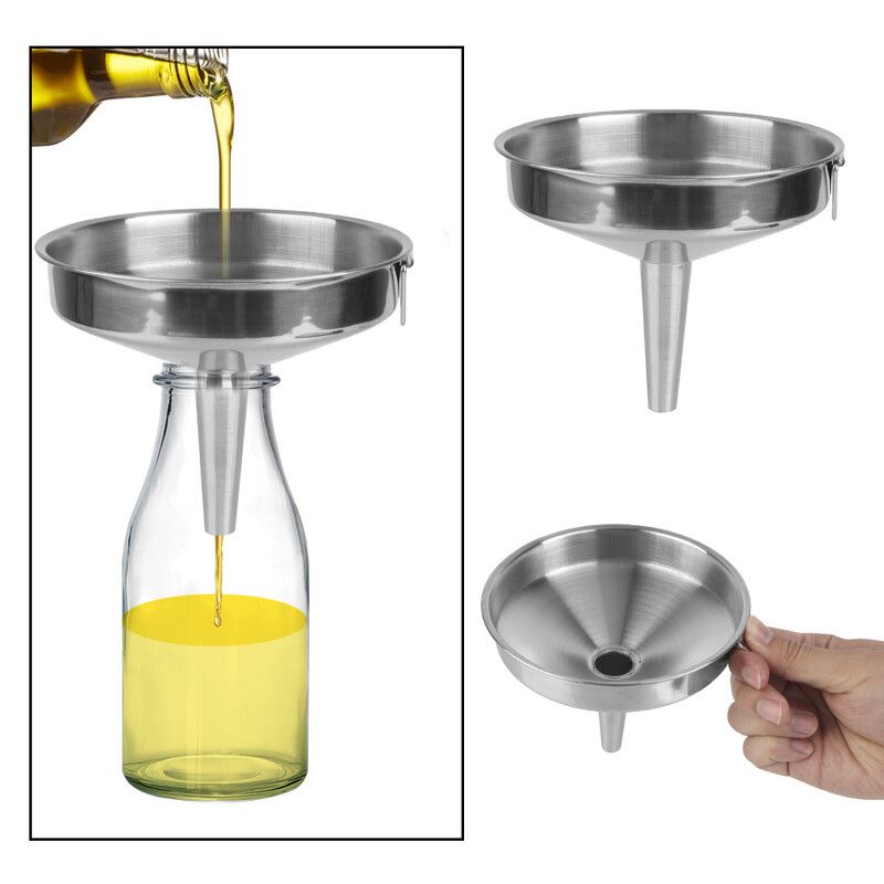 Metallist lehter konserveerimiseks Köögitööriistad Köögitarvikud Laia suuga lehtrid Baar Vein Õlle Õli Lehter