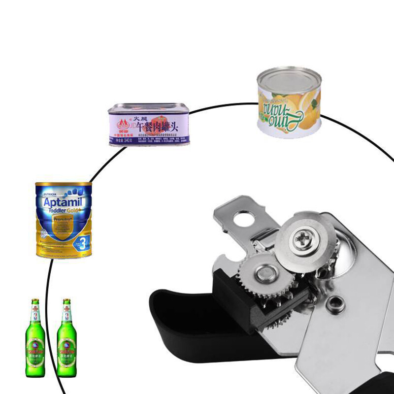 Nerūdijančio plieno daugiafunkcis profesionalus vadovas skardinių atidarytuvas Craft alaus rankena skardinių atidarytuvas butelių atidarytuvas virtuvės prietaisai