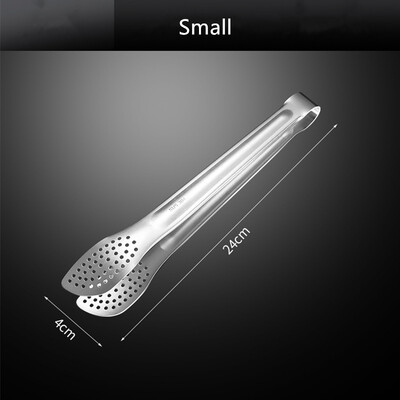 304 Nerūdijančio plieno kepsninės žnyplės kepsnių pyrago spaustukas Maisto gnybtas namų serviravimo stalo reikmenys Praktiški prietaisai virtuvės priedai