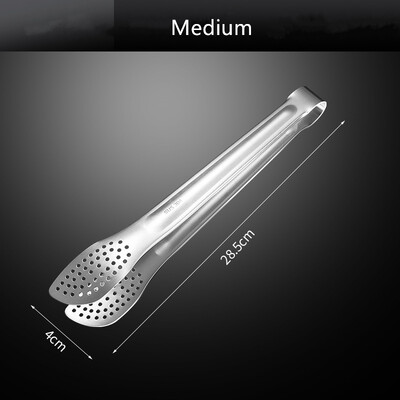 304 Nerūdijančio plieno kepsninės žnyplės kepsnių pyrago spaustukas Maisto gnybtas namų serviravimo stalo reikmenys Praktiški prietaisai virtuvės priedai