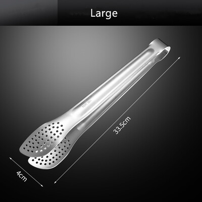 304 Nerūdijančio plieno kepsninės žnyplės kepsnių pyrago spaustukas Maisto gnybtas namų serviravimo stalo reikmenys Praktiški prietaisai virtuvės priedai