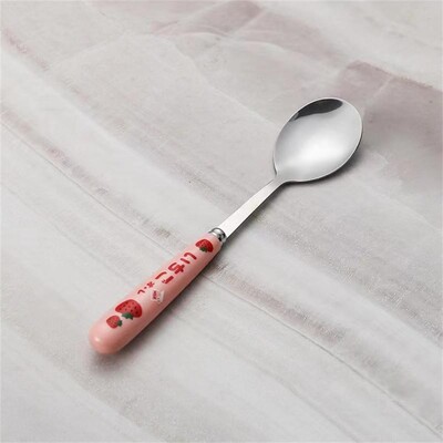 3/2/1 τμχ Σετ επιτραπέζιων σκευών Φορητό σετ μαχαιροπήρουνων Σετ σερβίτσιο από φράουλα ανοξείδωτο μαχαίρι πιρούνι Κουτάλι μαχαιροπήρουνα ταξιδιού με κουτί