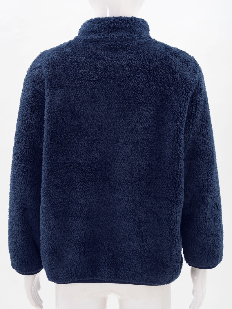 2022 m. rudens žiema mergaičių berniukų laisvalaikio minkštas šiltas paltas ilgomis rankovėmis kūdikiams vaikiškas vilnos striukė pliušinis užtrauktuku užsegamas viršutinis drabužis