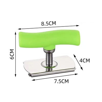 Többfunkciós kupaknyitó rozsdamentes acél állítható fedők le tégelynyitó Munkatakarékos csavaros konzervnyitó konyhai eszközökhöz