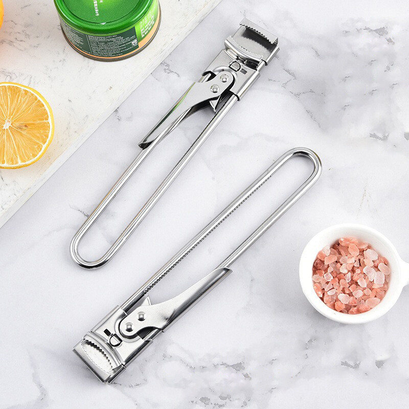 Deschidetor de conserve, reglabil, din oțel inoxidabil, antiderapant, multifuncțional, manual, borcan pentru deschiderea sticlelor, gadget, accesorii de bucătărie